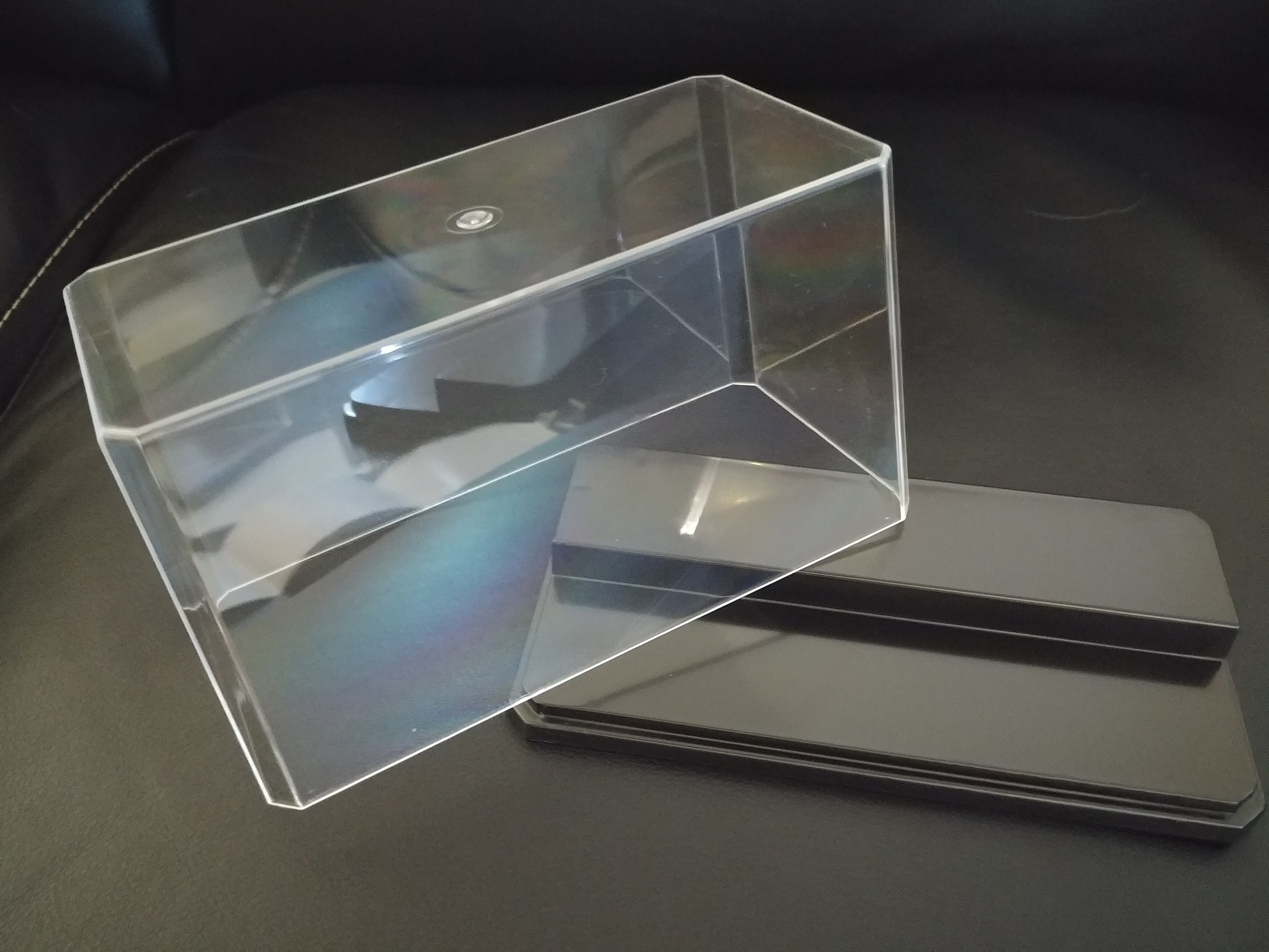 Mini Display Case With Base Clear Show Box for Collectibles Etsy