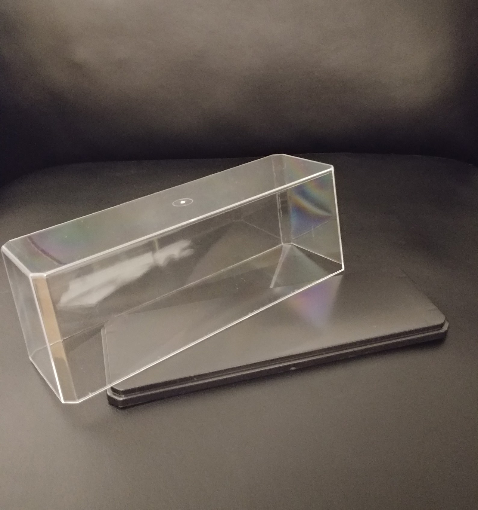 Mini Display Case With Base Clear Show Box for Collectibles Etsy