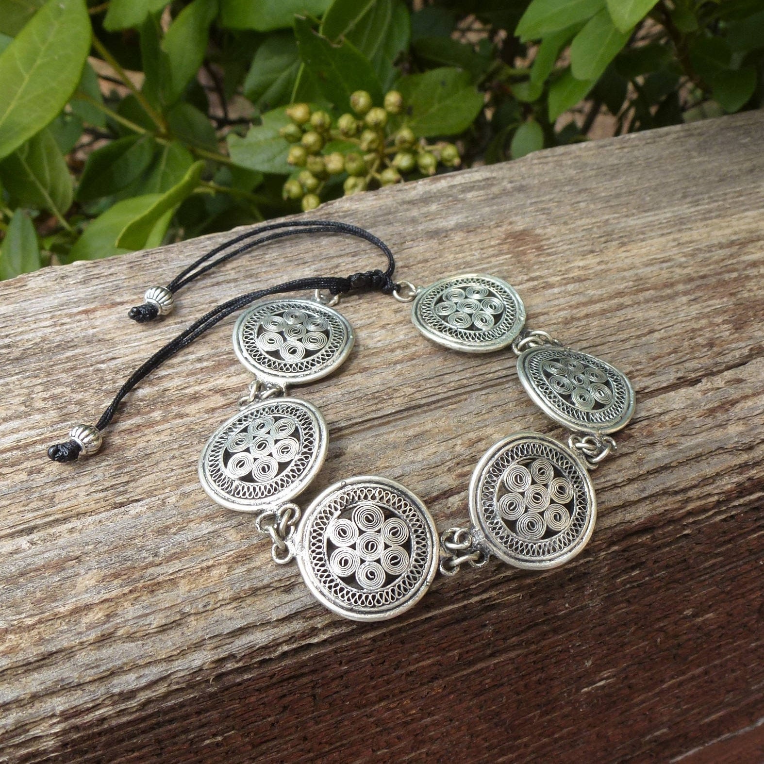 Bracelet sterling silver Miao Hmong ethnic Chinese jewelry Etsy