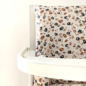 Coussin de chaise haute motif Léopard