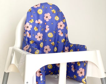 Coussin chaise haute IKEA, Fleur