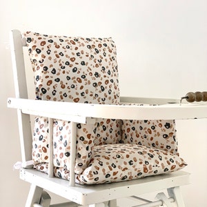 Coussin de chaise haute motif Léopard