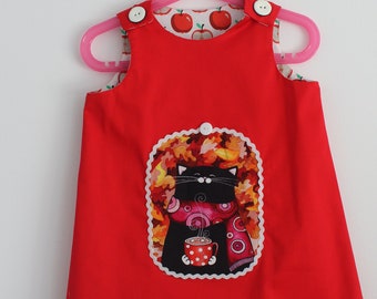 Pretty little dress winter "Break the" T 2 years