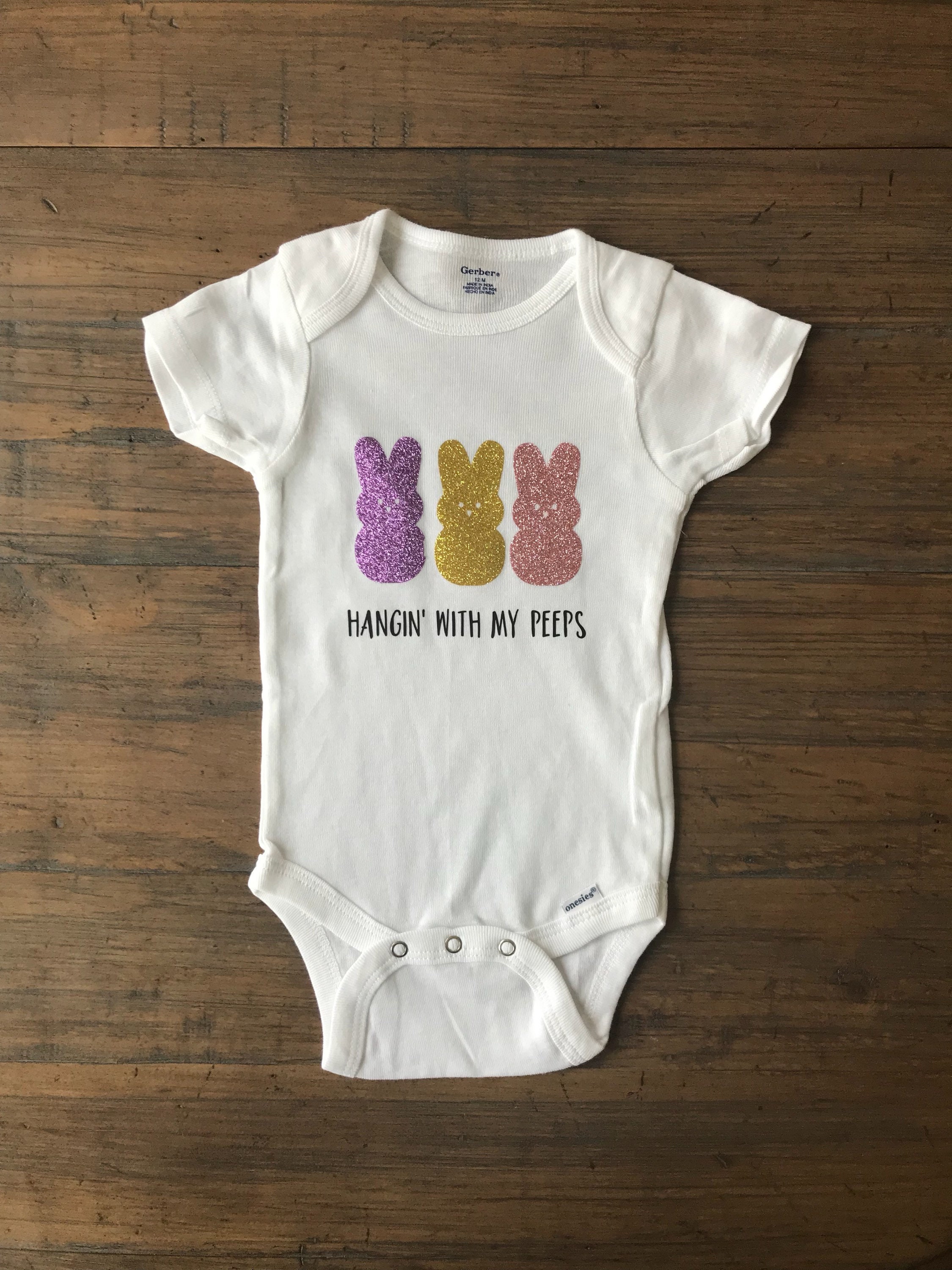 baby girl easter onesie