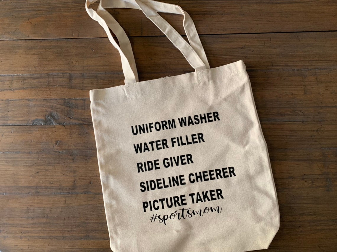 Sports mom tote bag football mom baseball mom tote bag Etsy