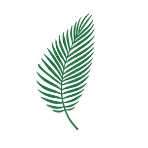 feuille nature palmier flex thermocollant couleur et dimension au choix