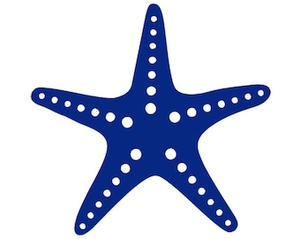 étoile de mer appliqué flex thermocollant couleur et dimension au choix