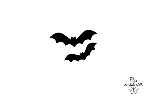 CHAUVE SOURIS HALLOWEEN ** 12 x 6 cm ** ÉCUSSON PATCH Applique thermocollant