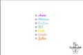personalized first name flex iron-on textile transfer dimensions colors and writing of your choice