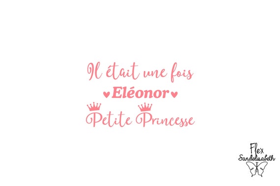 Personnalisé Iron on Craft Vinyle Princess Logo beaucoup de couleurs et Princesses