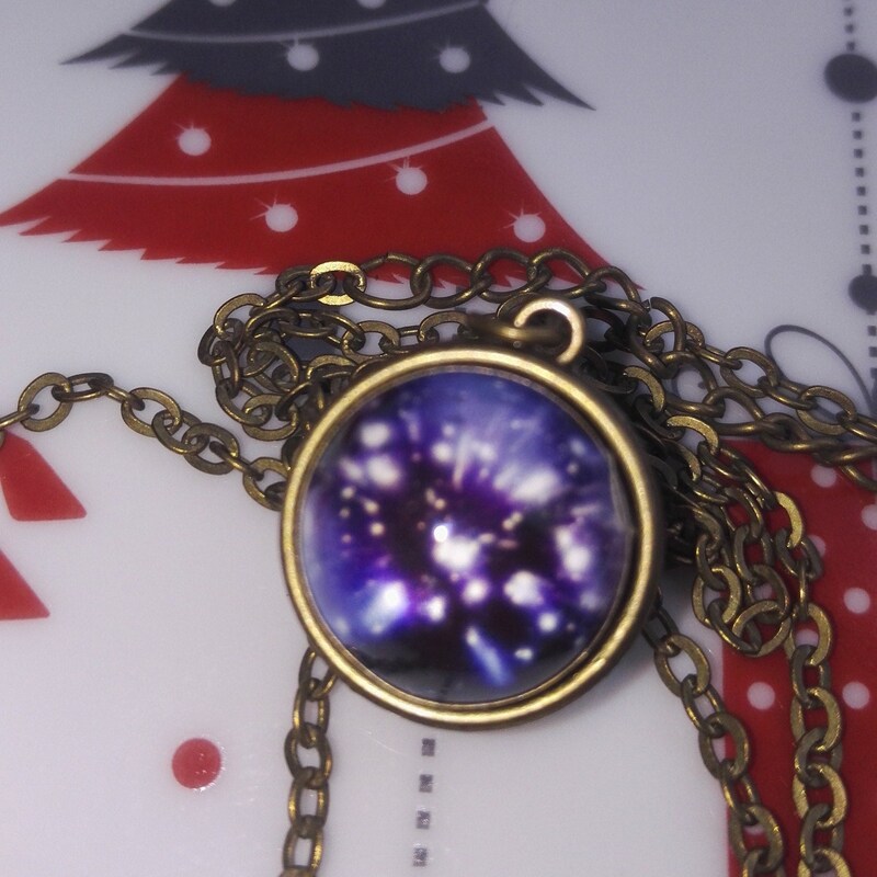 18K Gold Plated New Universe Necklace