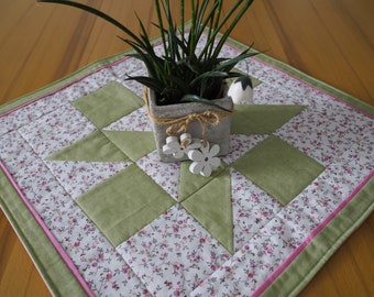 Patchwork blanket, center blanket, tablecloth