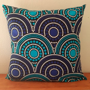 Several dimensions wax cushion cover 40X40 30x50 45X45 50X50 60X60 African style target rosette sun mandala disc