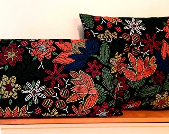 Plusieurs dimensions housse de coussin en wax 40X40 30x50 45X45 50X50 60X60  style africain