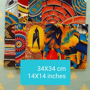 Tovagliolo in tessuto di cotone cerato in stile africano kente bogolan