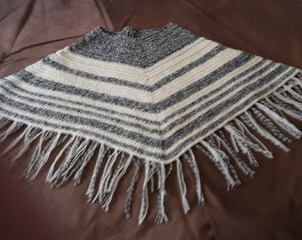 Poncho De Laine Bebe Etsy