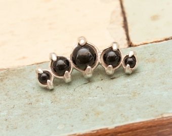 Labret, Tragus, Medusa, Monroe, Plata, Perforación, Joyas para el cuerpo, Tribal, Pasadores sin rosca, Extremos
