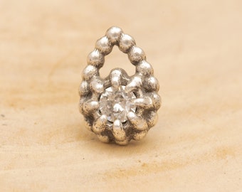 Labret, Tragus, Medusa, Monroe, Plata, Perforación, Joyas para el cuerpo, Tribal, Pasadores sin rosca, Extremos