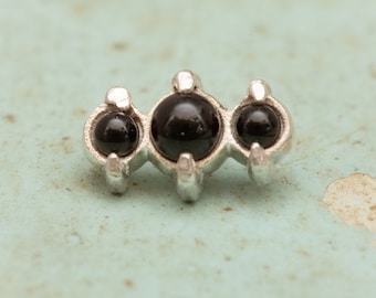Labret, Tragus, Medusa, Monroe, Plata, Perforación, Joyas para el cuerpo, Tribal, Pasadores sin rosca, Extremos