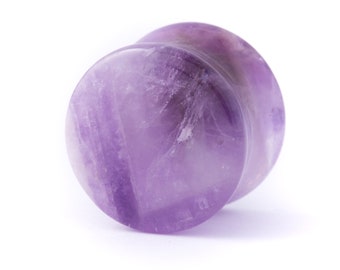 AmethystStone-pluggen, kristallen oordopjes, stone-oortunnels, oordopjes, biologische pluggen, 4 mm, 6 mm, 8 mm, 10 mm, 12 mm, 14 mm, 16 mm, 18 mm, 20 mm, 22 mm, 25 mm, 28 mm