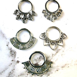 Sterling Silber Septum Ring,Septum Ring,Septum Ring,Septum Ring,handgemacht,Septum Ring,Septum Ring,Septum Piercing