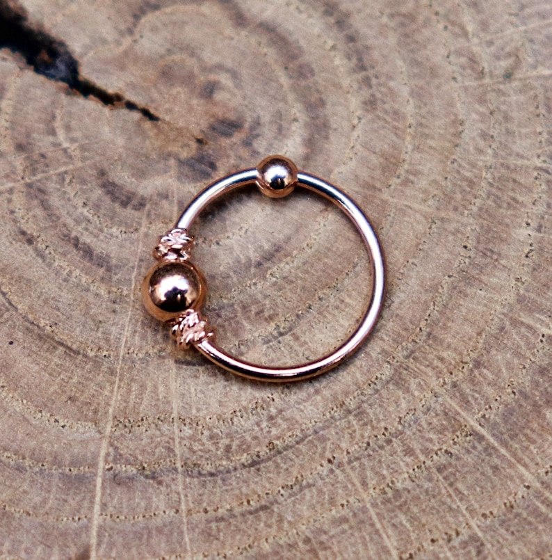 Rose Gold Nose Ring Body Jewelry Nose Rings Nose Jewelry Etsy UK