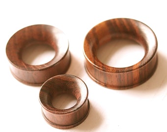 Dark Tamarind Wood Tunnel,Eyelets,Ear Tunnel,GaugeJewelry,StetchedJewelry,BodyJewellery,4mm,5mm,14mm,23mm,25mm,50mm