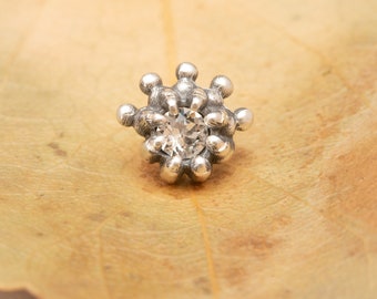 Labret, Tragus, Medusa, Monroe, Plata, Perforación, Joyas para el cuerpo, Tribal, Pasadores sin rosca, Extremos