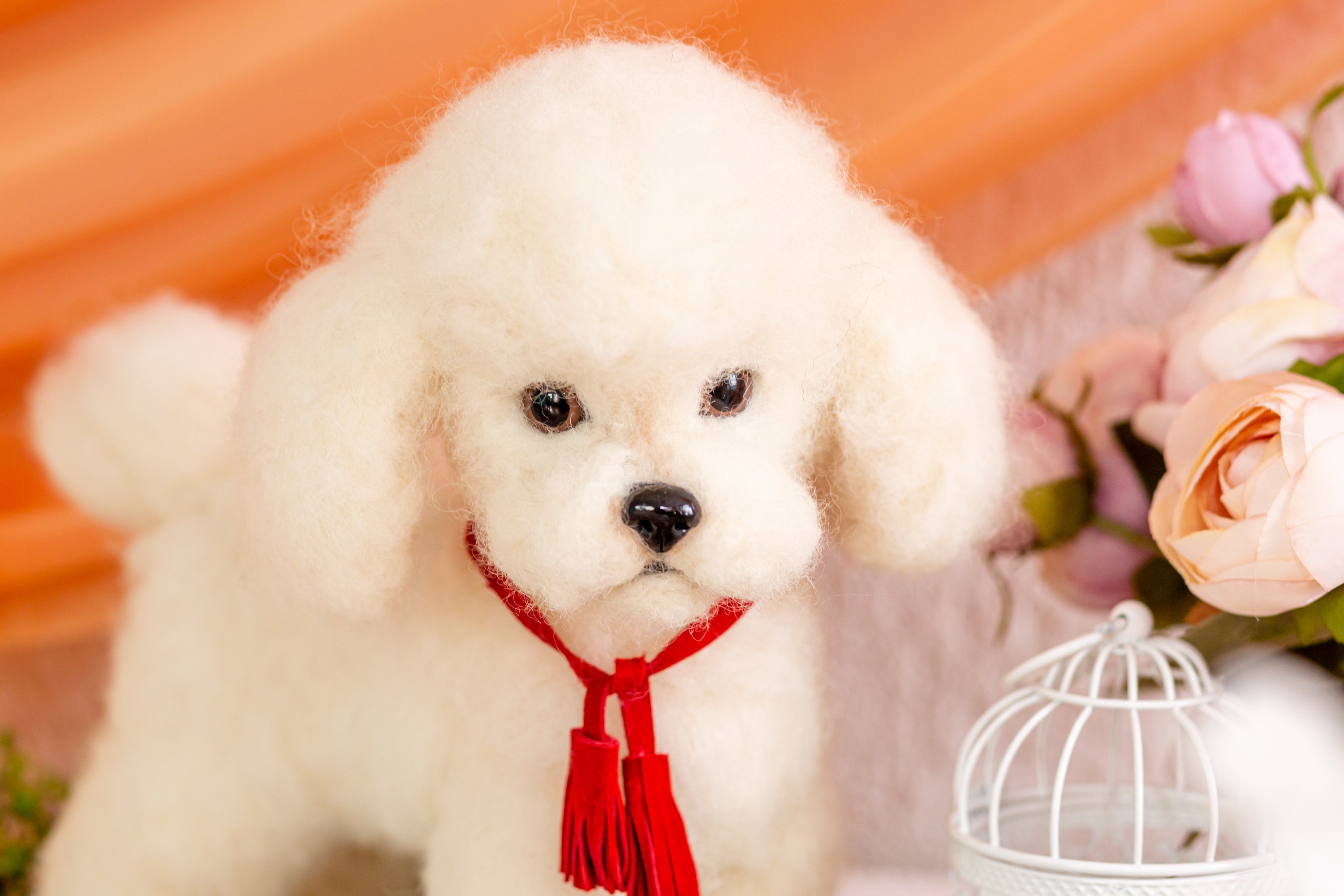 Comment Cloner Un Chien Avec Un Schéma D une Veritable Expérience Clone de caniche réaliste Animal de chien en peluche - Etsy France