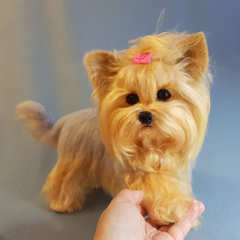 yorkie stuffed animal plush toy Yorkie plush toy