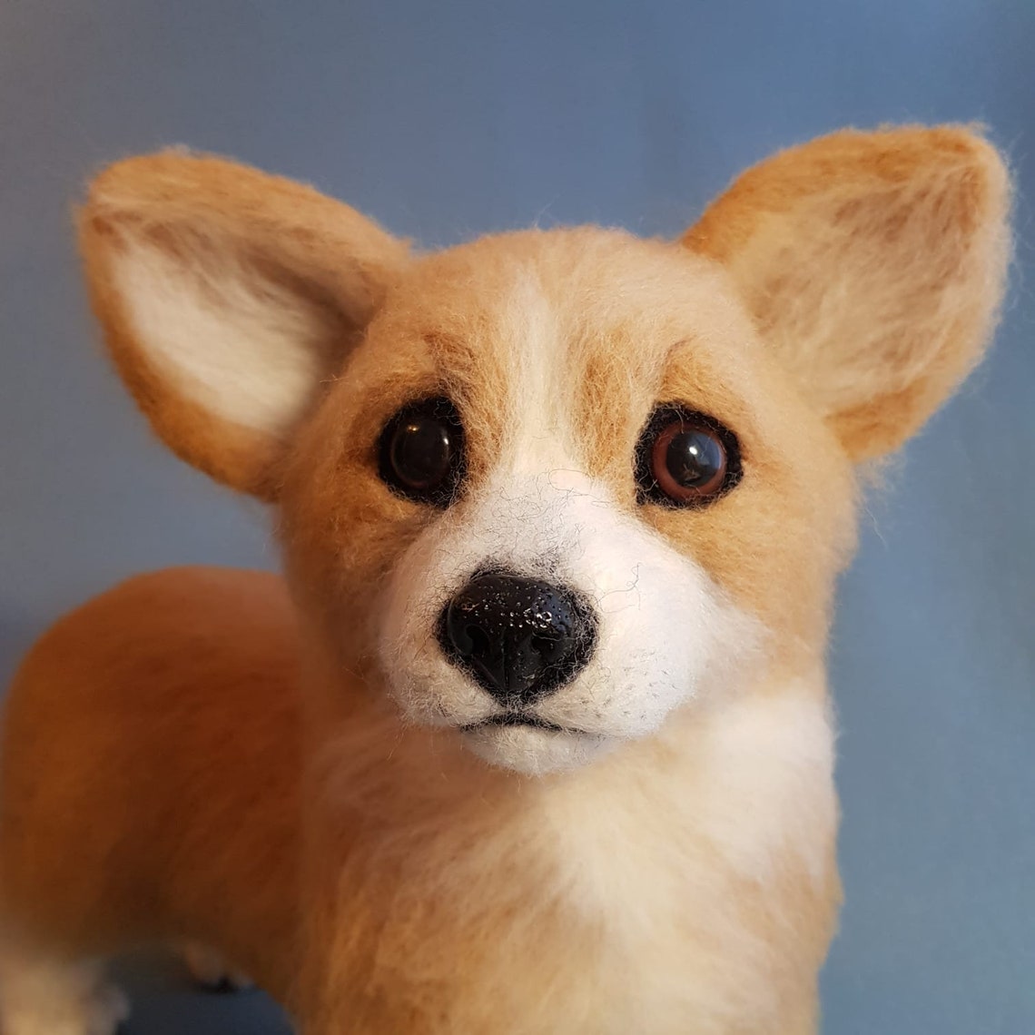 Stuffed Dog Realistic Plush Clone Custom Dog Toy Etsy