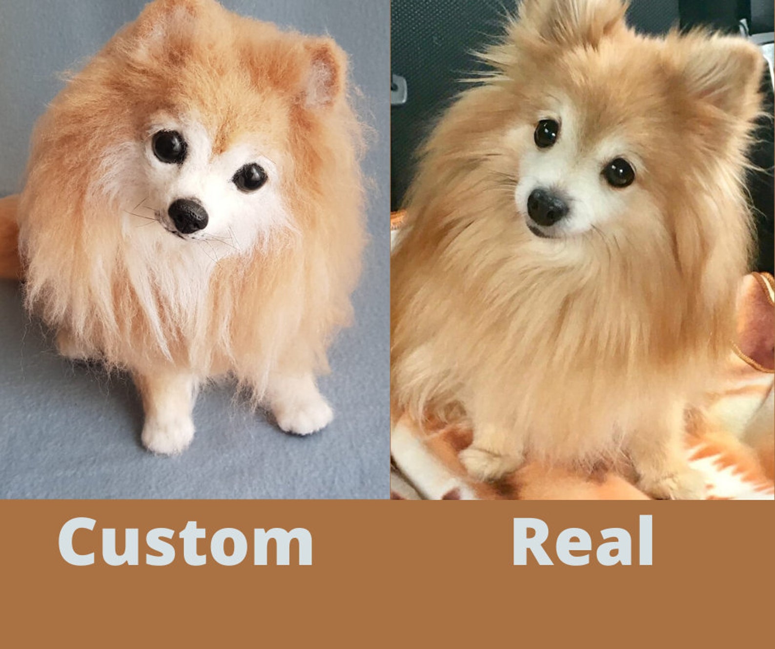 Custom Stuffed Plush Dog White Maltese Breed Bolonka Etsy
