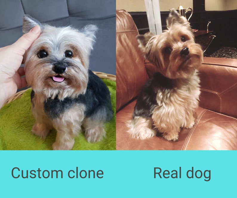 Custom York Replica Dog Stuffed Animal Realistic Dog Toy Etsy