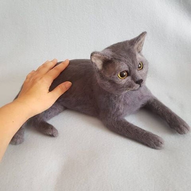 cat gifts Cat replica custom made cat plush gift for cat lover pet