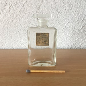 Antique empty perfume bottle from the Gilot Paris collection
