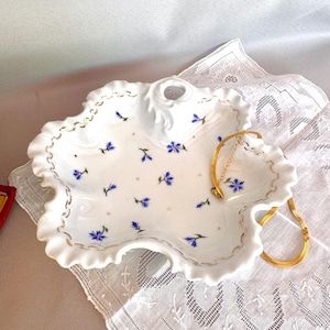 Limoges blue cornflower - Etsy 日本