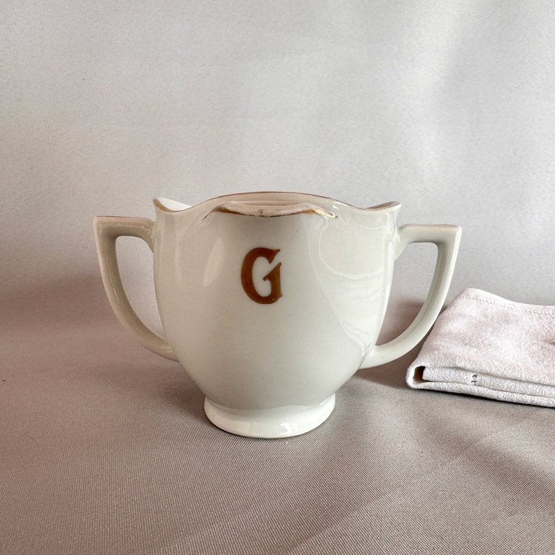 Saucière porcelaine avec côté gras et côté maigre image 4