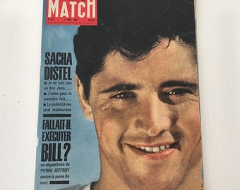 Old magazine 1960, Sacha Distel