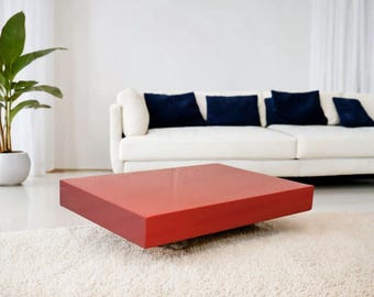 Minimalist Stainless Steel Coffee Table: Modern Living Room Decor