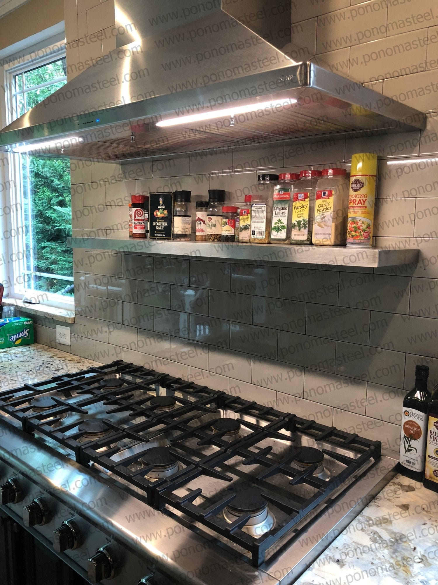 Floating Shelves PONOMA for Kitchen Living Bathroom Kids