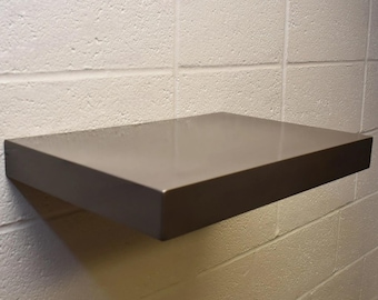Bronze Floating Shelf: Heavy Duty Stainless Steel Wall Shelves