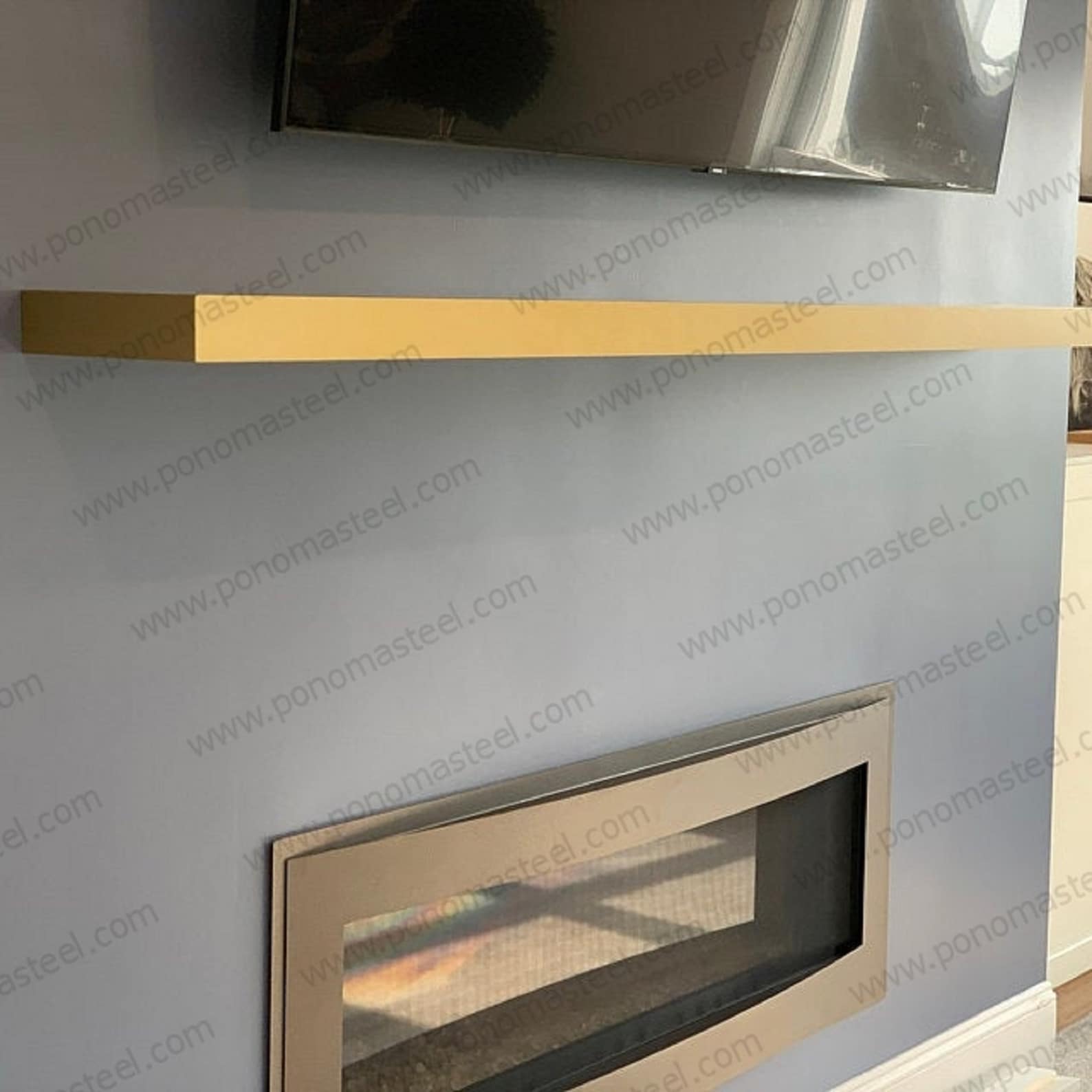 Estante flotante de la cocina del acero inoxidable : Para el | Etsy