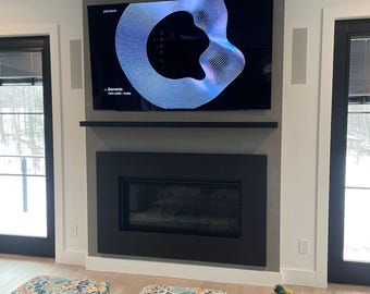 Stainless Steel Floating Shelf: Fireplace Mantel, Bar Shelves