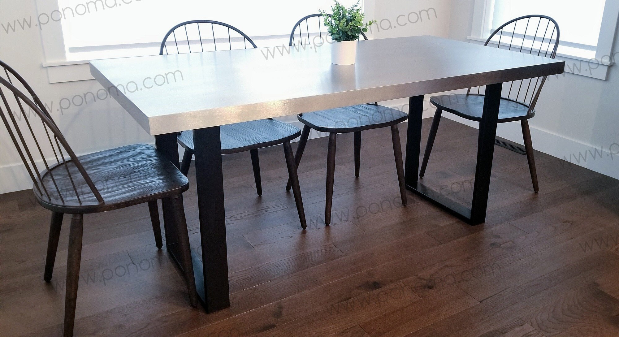 Stainless Steel Bar Counter Set: Indoor Outdoor Table and Stools - Etsy
