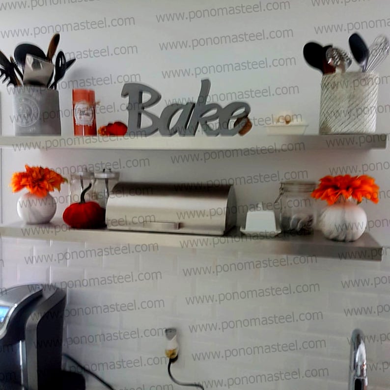 stainless steel shelves