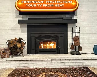 Fireproof Fireplace Mantel Shelf – Stainless Steel Heat Resistant Floating Shelf | PONOMA®