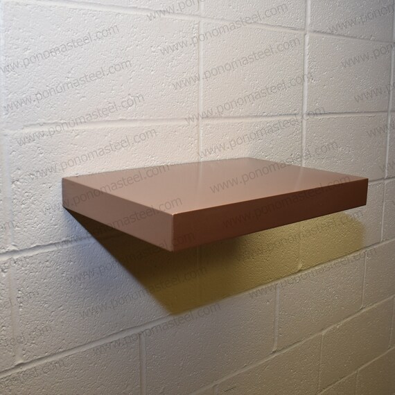 Rose Gold Floating Shelf Stainless Steel Shelves - Rose Gold Wall Shelves Rose Gold Floating Shelf Stainless Steel Shelves - Rose Gold Wall Shelves