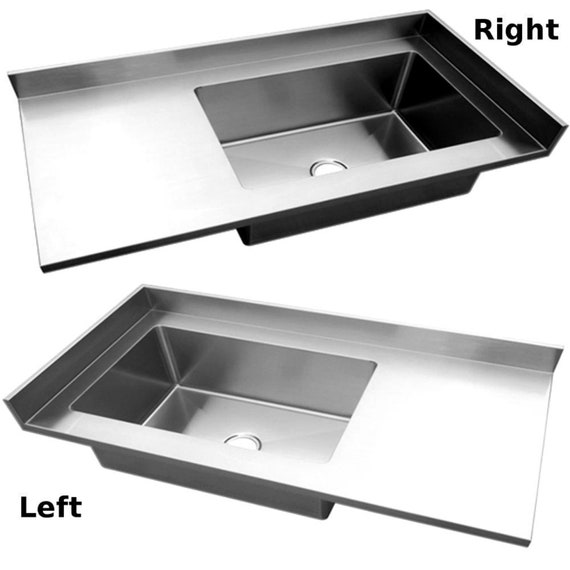 2 Countertop With Integrated 1 Bowl 19x16x7 Etsy