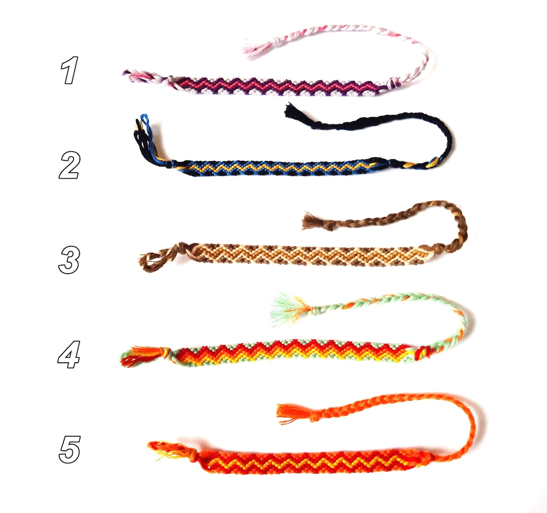 Friendship Bracelet Manolo Pattern Etsy