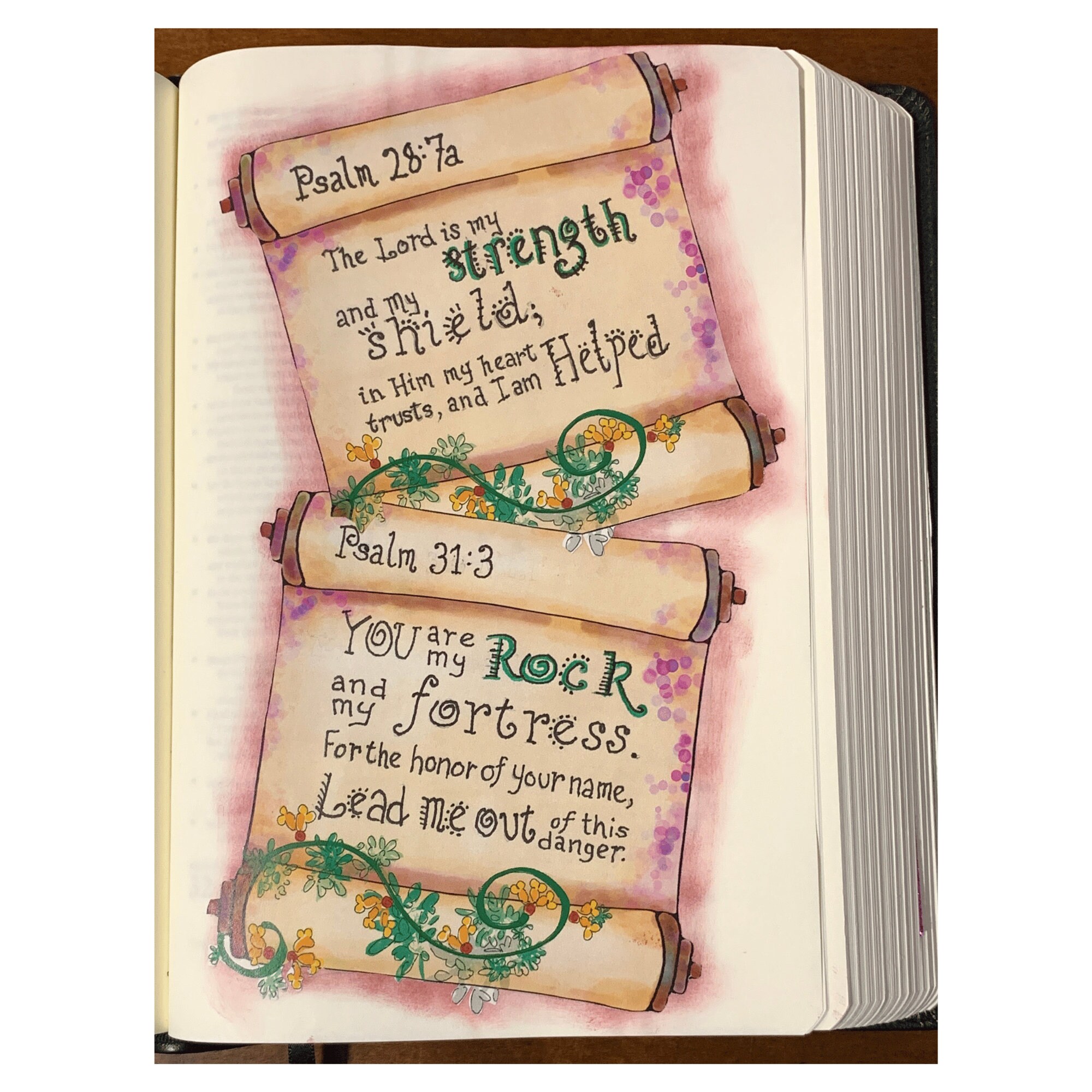 Scroll & Vine Scripture Digital Printable - Etsy